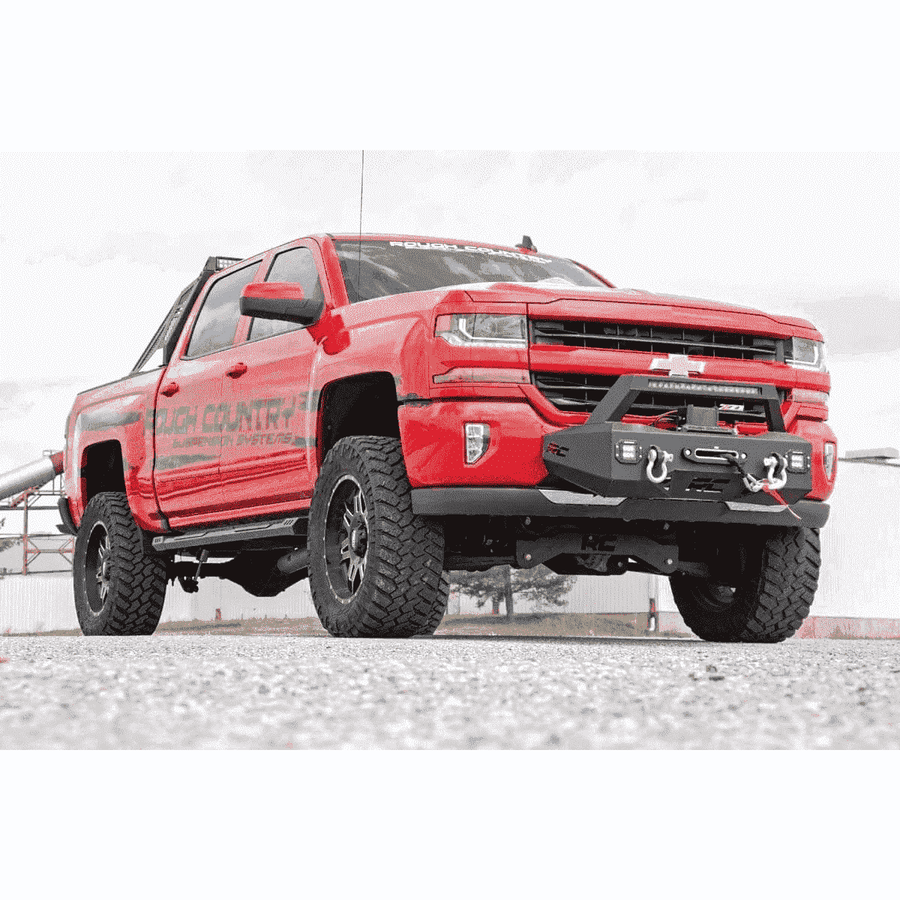 Rough Country EXO Winch Mount System | 07-18 Chevrolet Silverado w/ FREE 48-STATE Shipping
