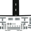 Load image into Gallery viewer, Jeep Grand Cherokee WJ Roof Mounted Tire Carrier Free US Shipping