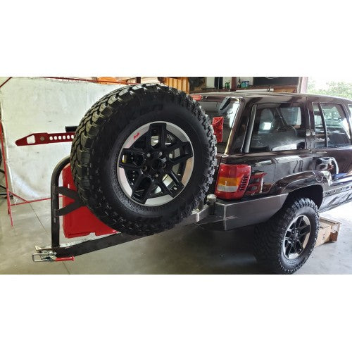WJ Grand Cherokee Rear Bumper WITH Tire Carrier and Rotopax Carrier