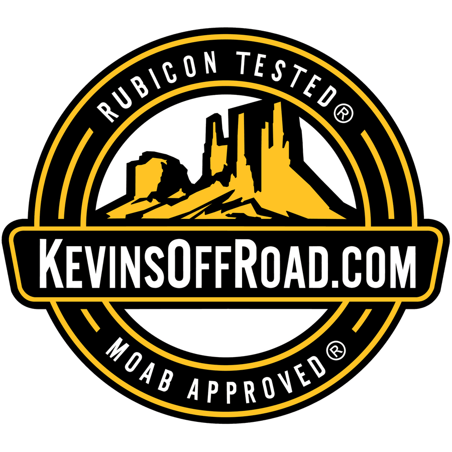 Stickers: ''Rubicon Tested Moab Approved'' KOR Medium-size Logo Stickers