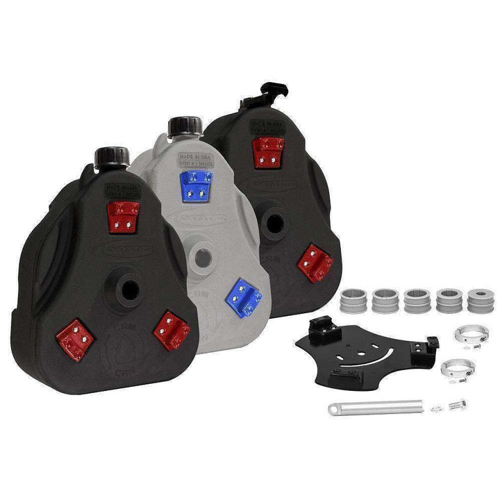 Rotopax-style Overland Containers: Cam Cans with Universal Roll Bar Mount
