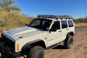 Gutter Mount XJ Jeep Cherokee Safari Roof Rack - Free US Shipping