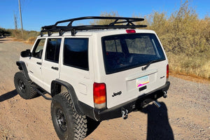 Gutter Mount XJ Jeep Cherokee Safari Roof Rack - Free US Shipping