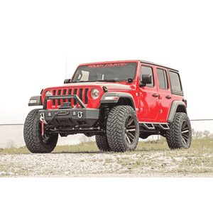 Rough Country Jeep Wrangler JL Fabricated Drop Steps | 4-Door FREE SHIPPING TO LOWER 48