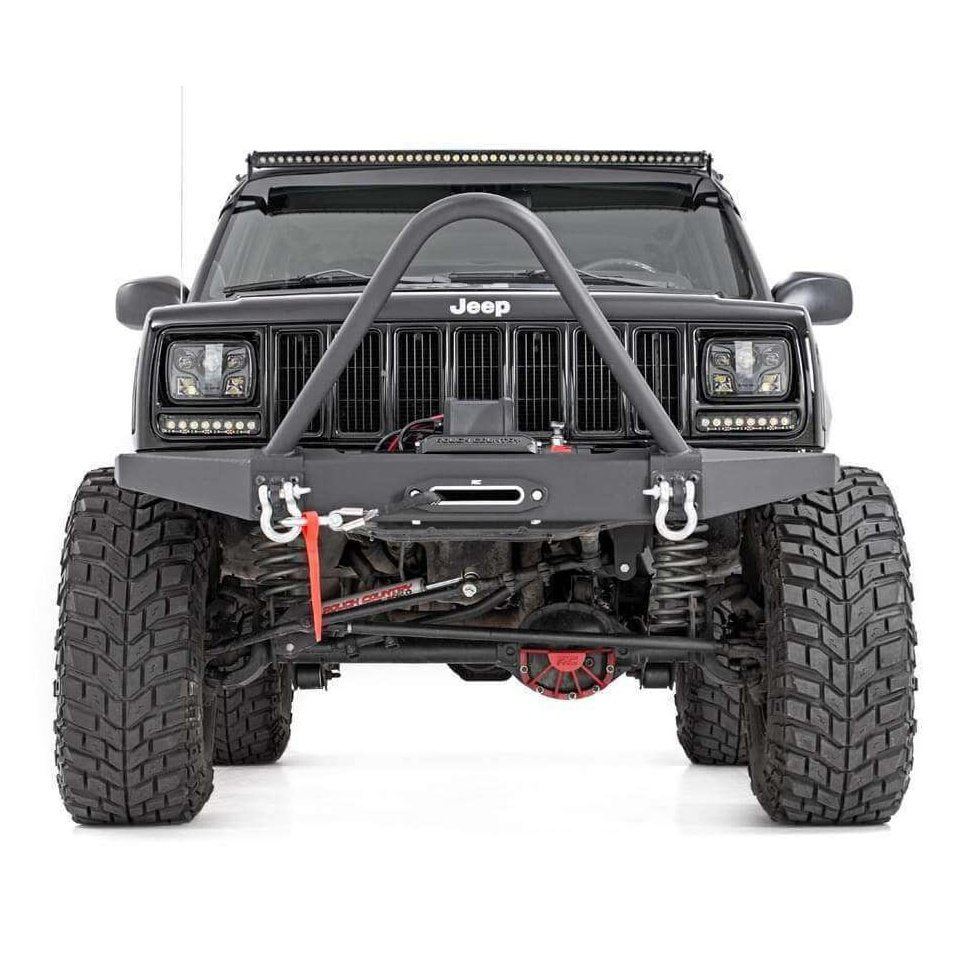 1984-2001 Jeep Cherokee XJ Front Winch Bumper by Rough Country ...