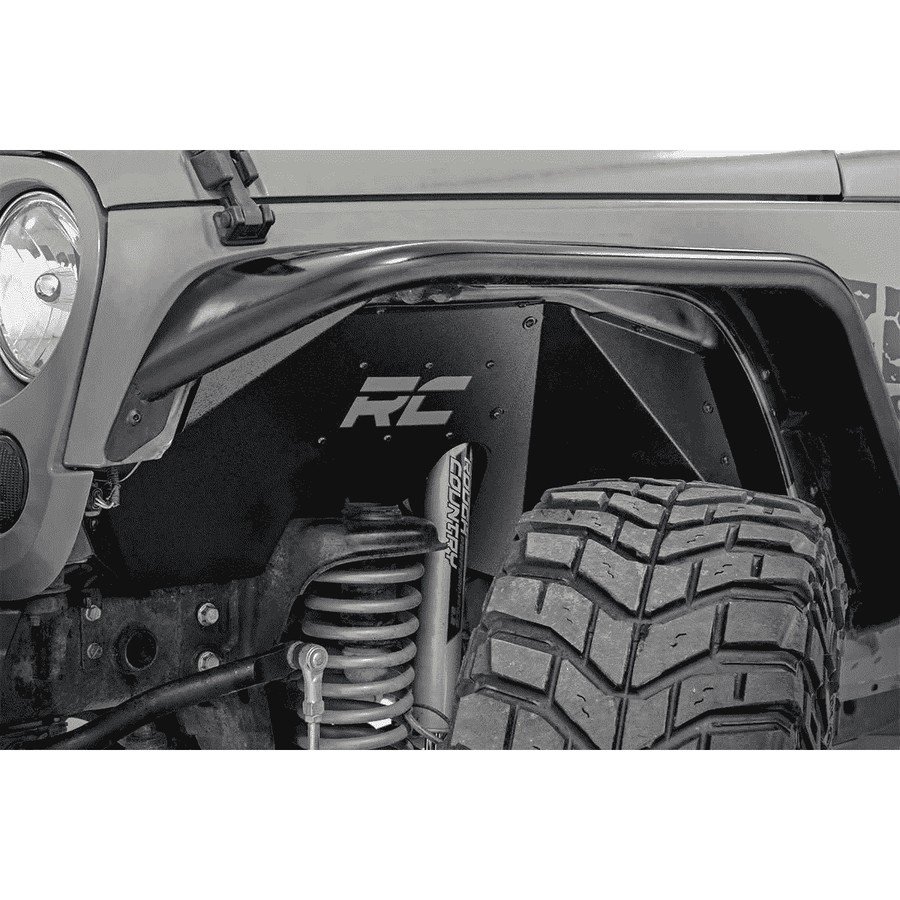 2007-2018 Jeep Wrangler JK Inner Fenders Front | Optional Vertex Shocks