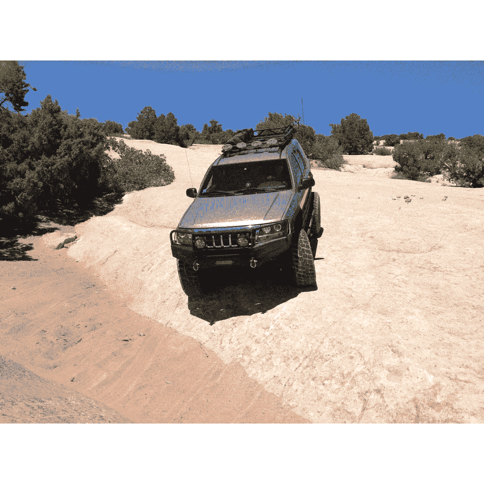 Jeep Grand Cherokee WJ Roof Rack Safari Style