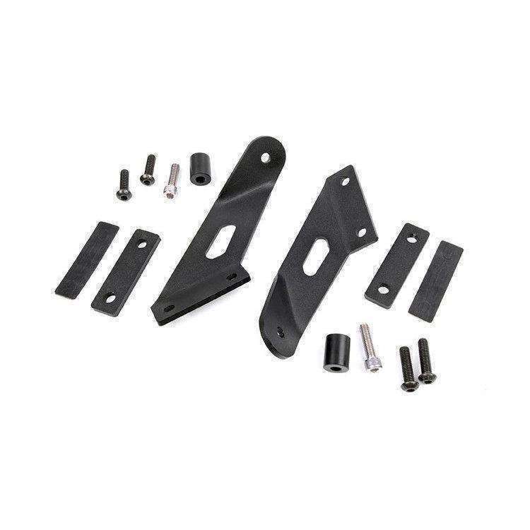 JK Jeep Wrangler 20in Single Row LED Hood Mounts